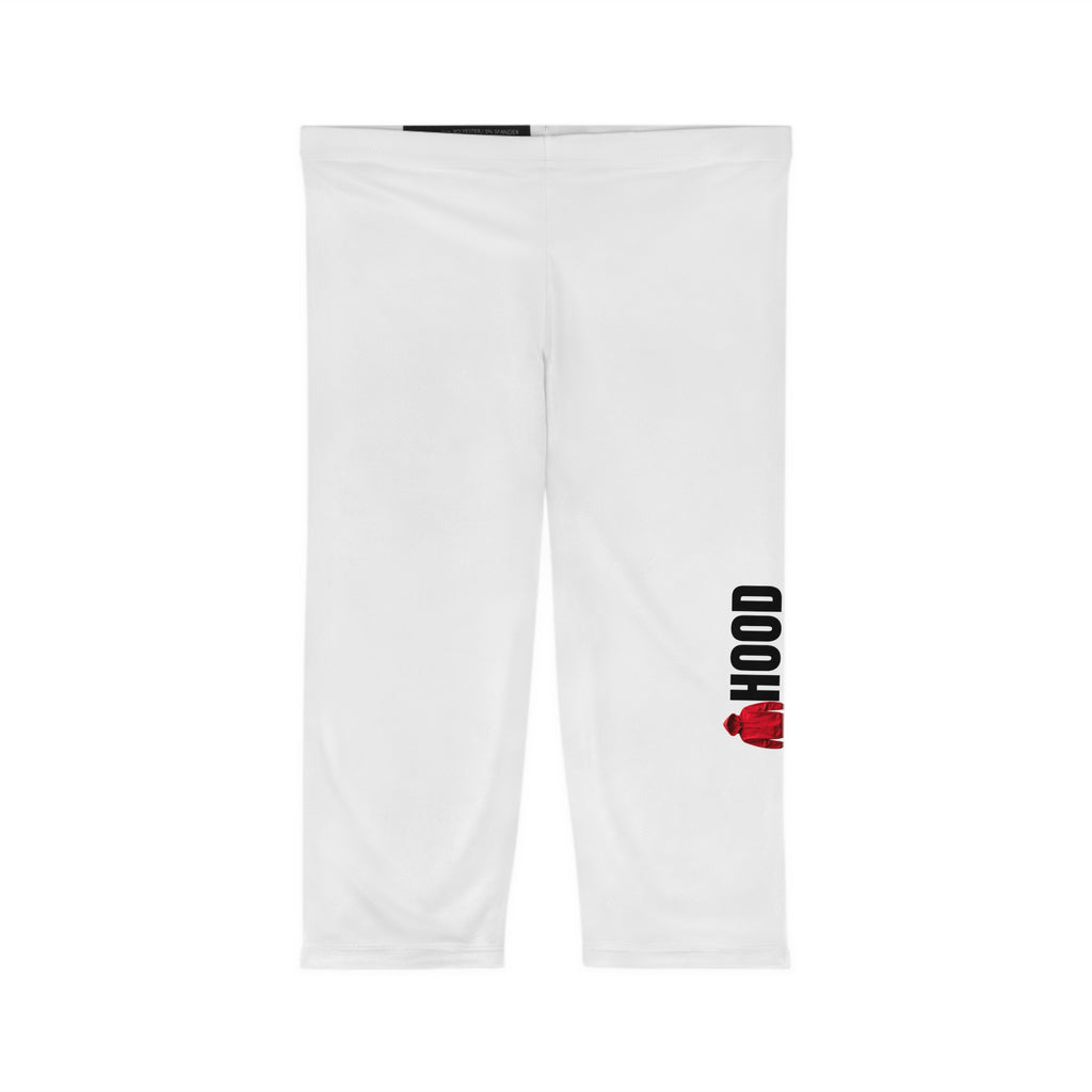 Chic Women’s Capri Leggings White