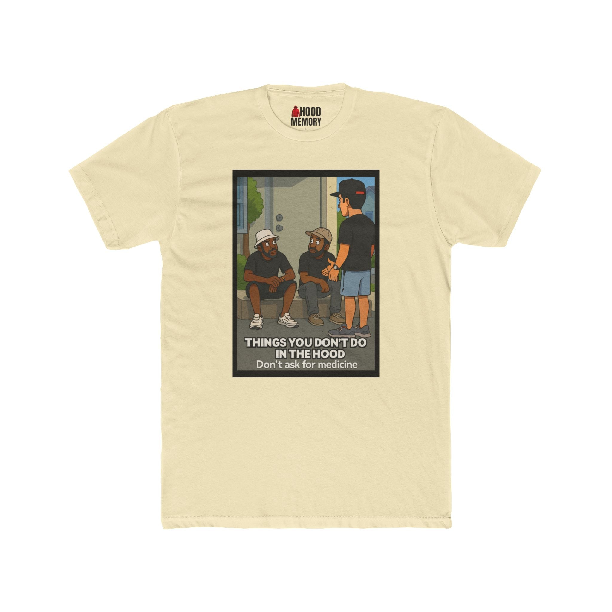 Humorous Unisex Cotton Crew Tee - 'Things You Don't Do in the Hood'