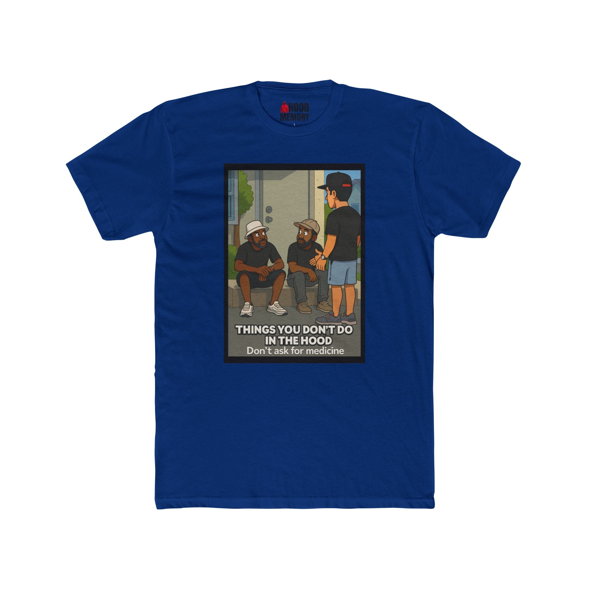 Humorous Unisex Cotton Crew Tee - 'Things You Don't Do in the Hood'