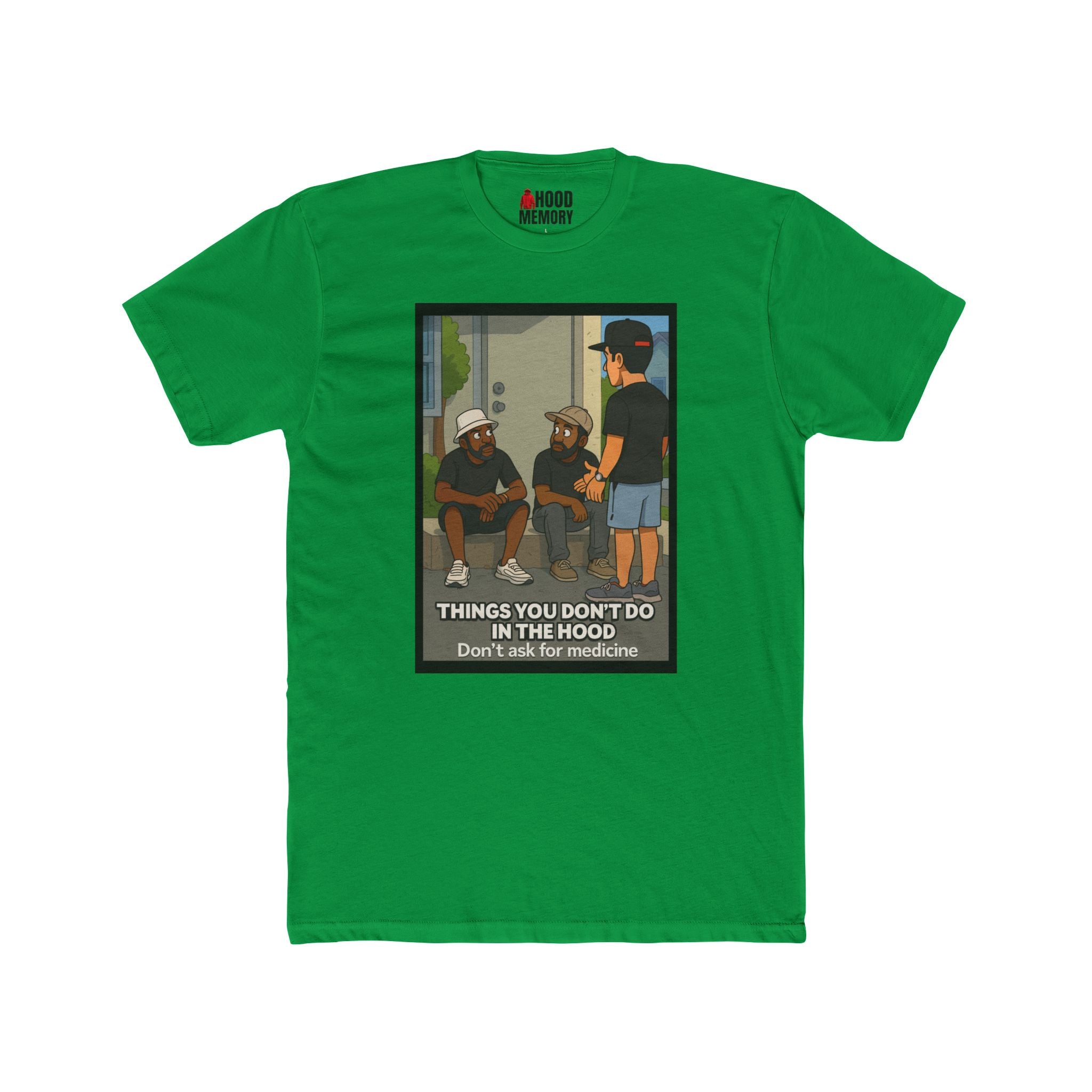 Humorous Unisex Cotton Crew Tee - 'Things You Don't Do in the Hood'