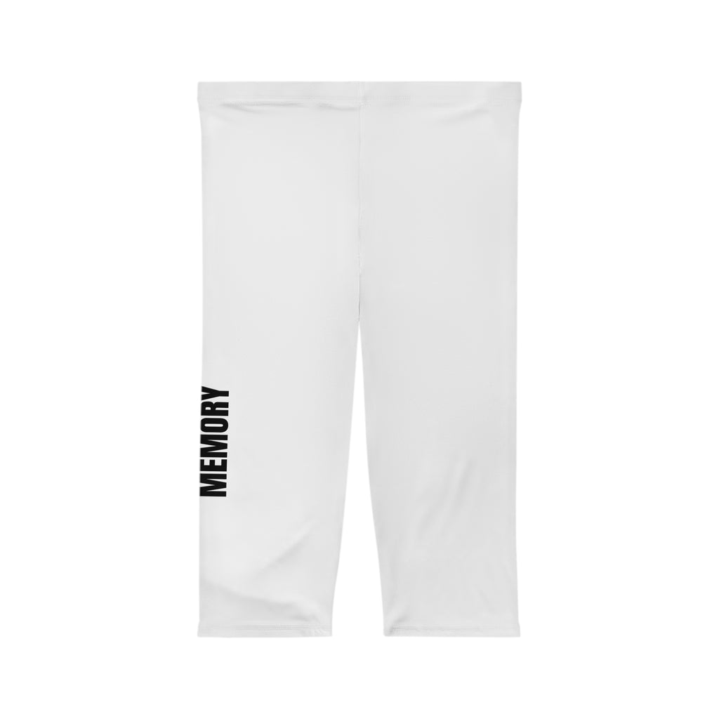 Chic Women’s Capri Leggings White