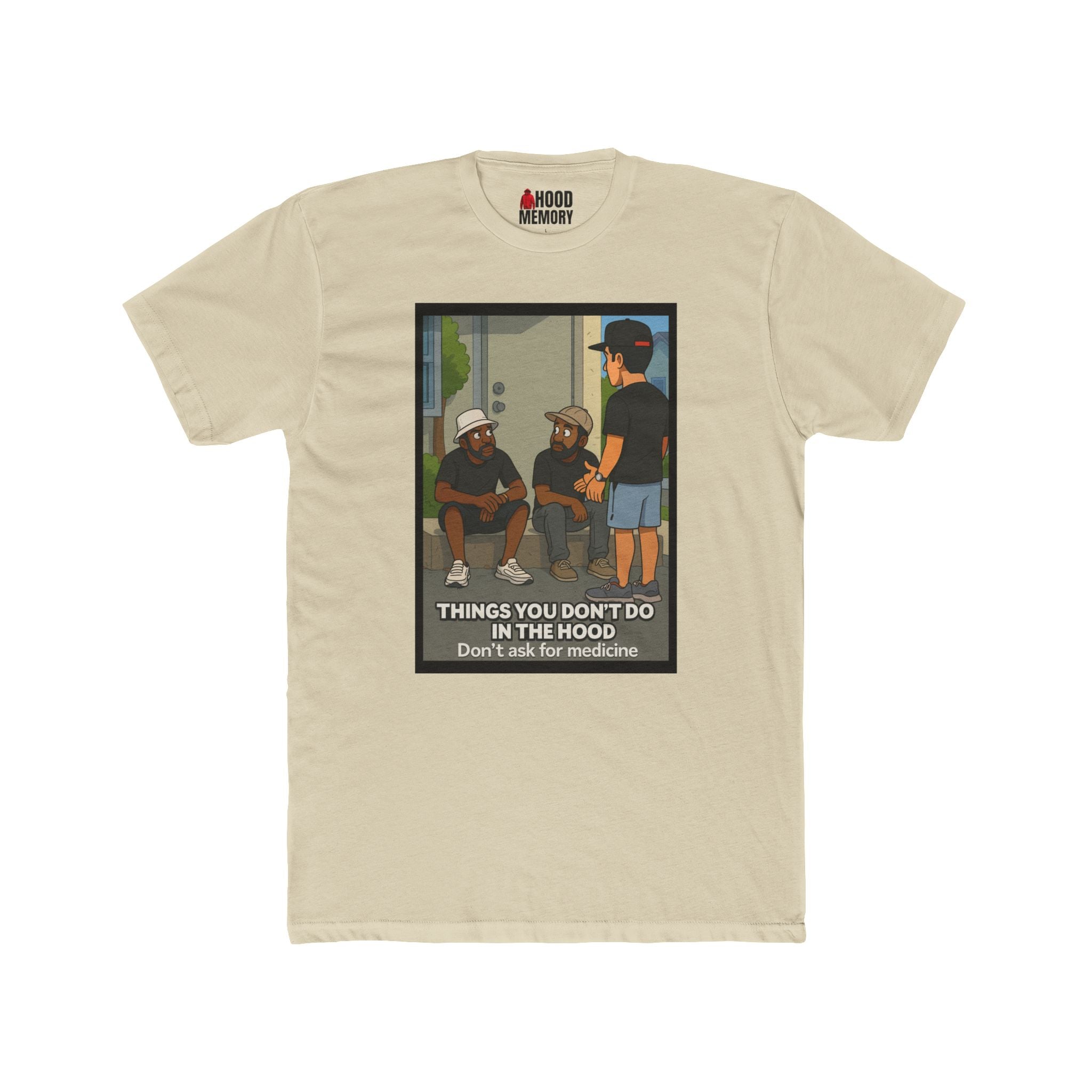 Humorous Unisex Cotton Crew Tee - 'Things You Don't Do in the Hood'