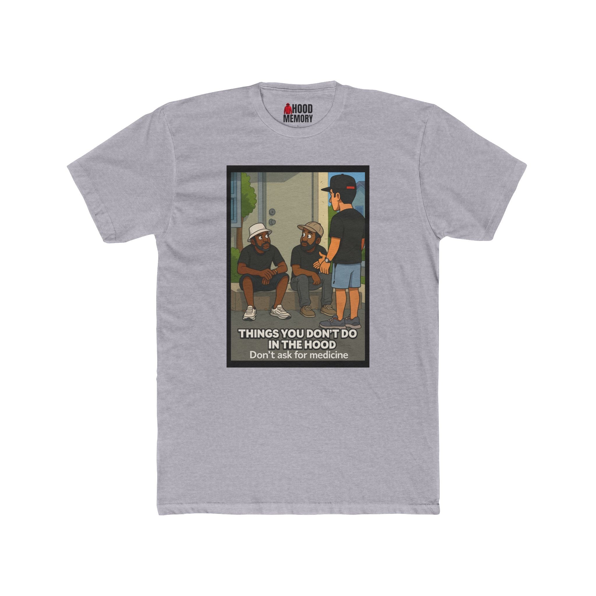 Humorous Unisex Cotton Crew Tee - 'Things You Don't Do in the Hood'