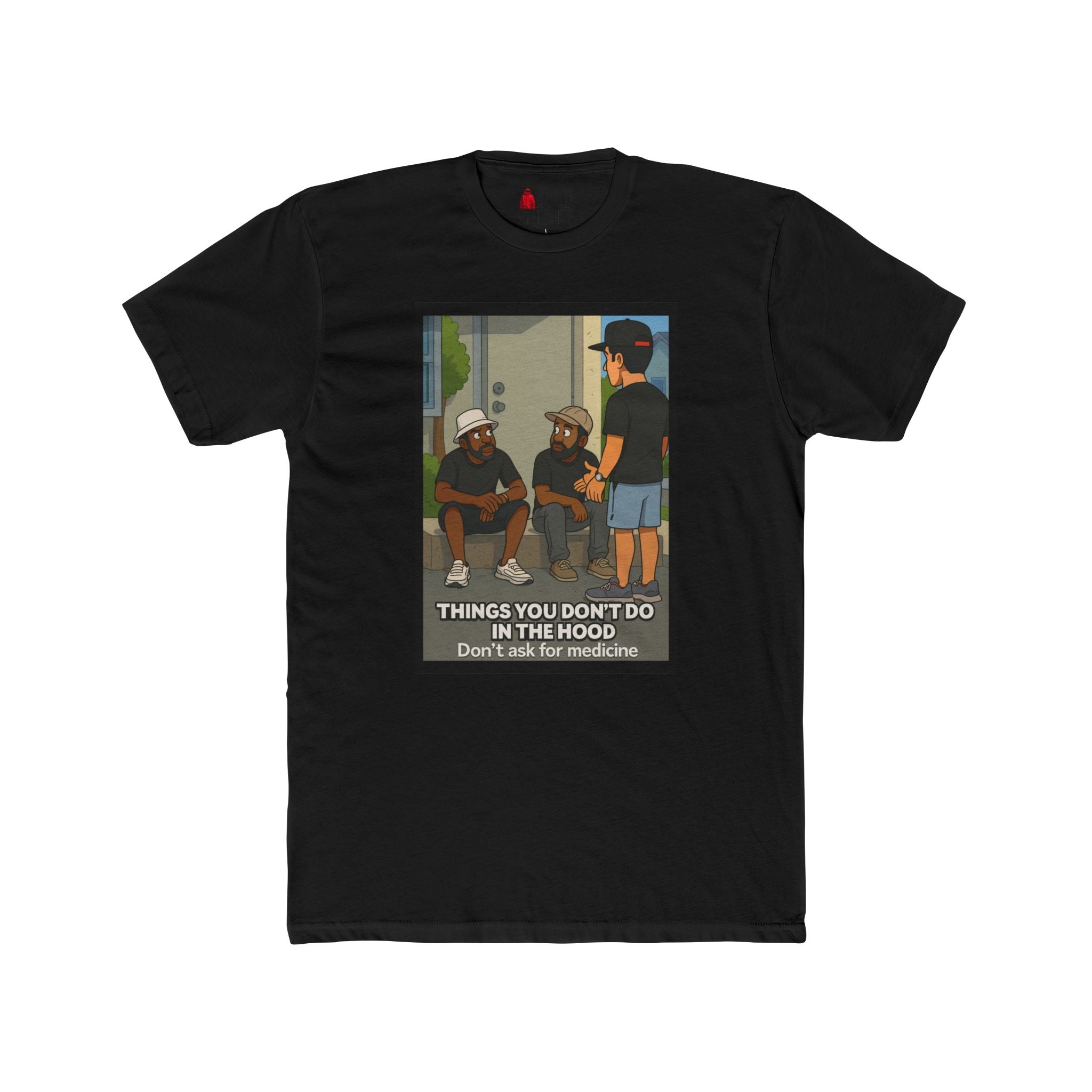 Humorous Unisex Cotton Crew Tee - 'Things You Don't Do in the Hood'