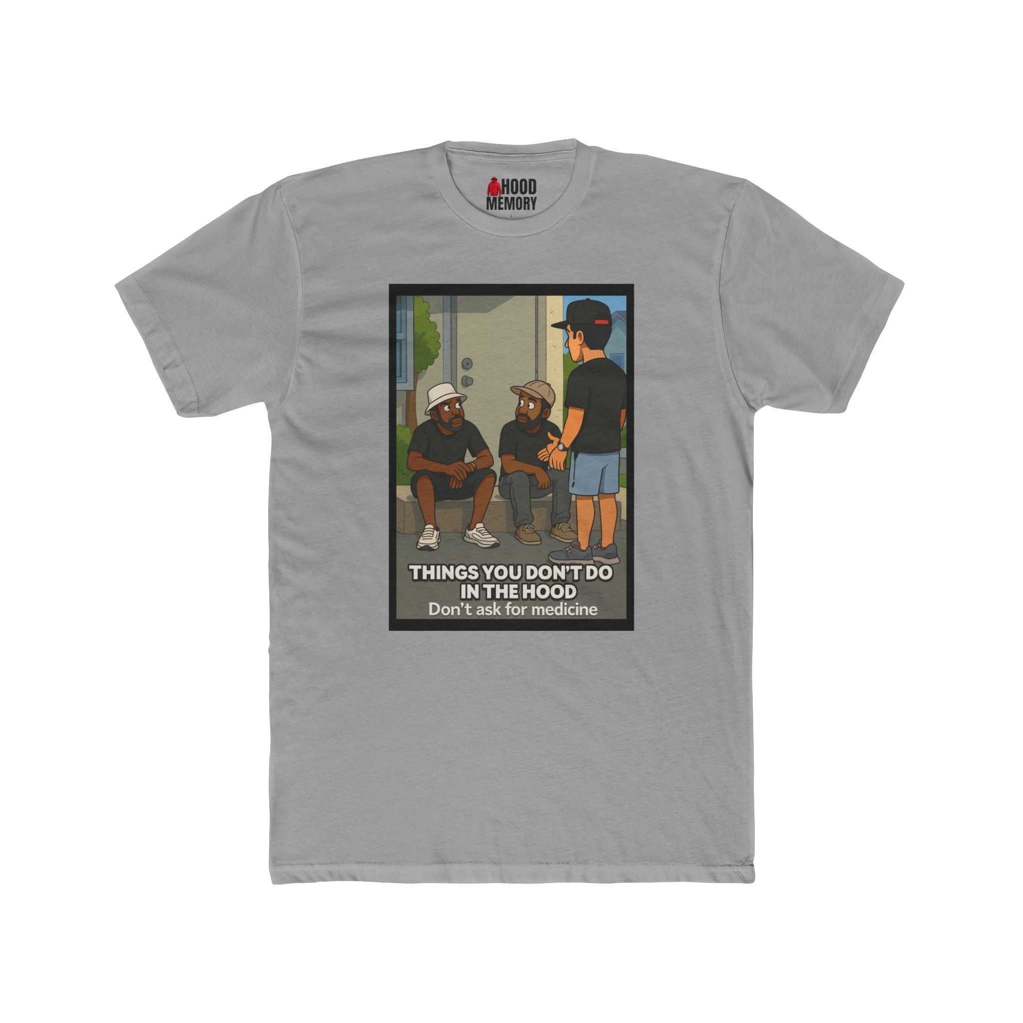 Humorous Unisex Cotton Crew Tee - 'Things You Don't Do in the Hood'