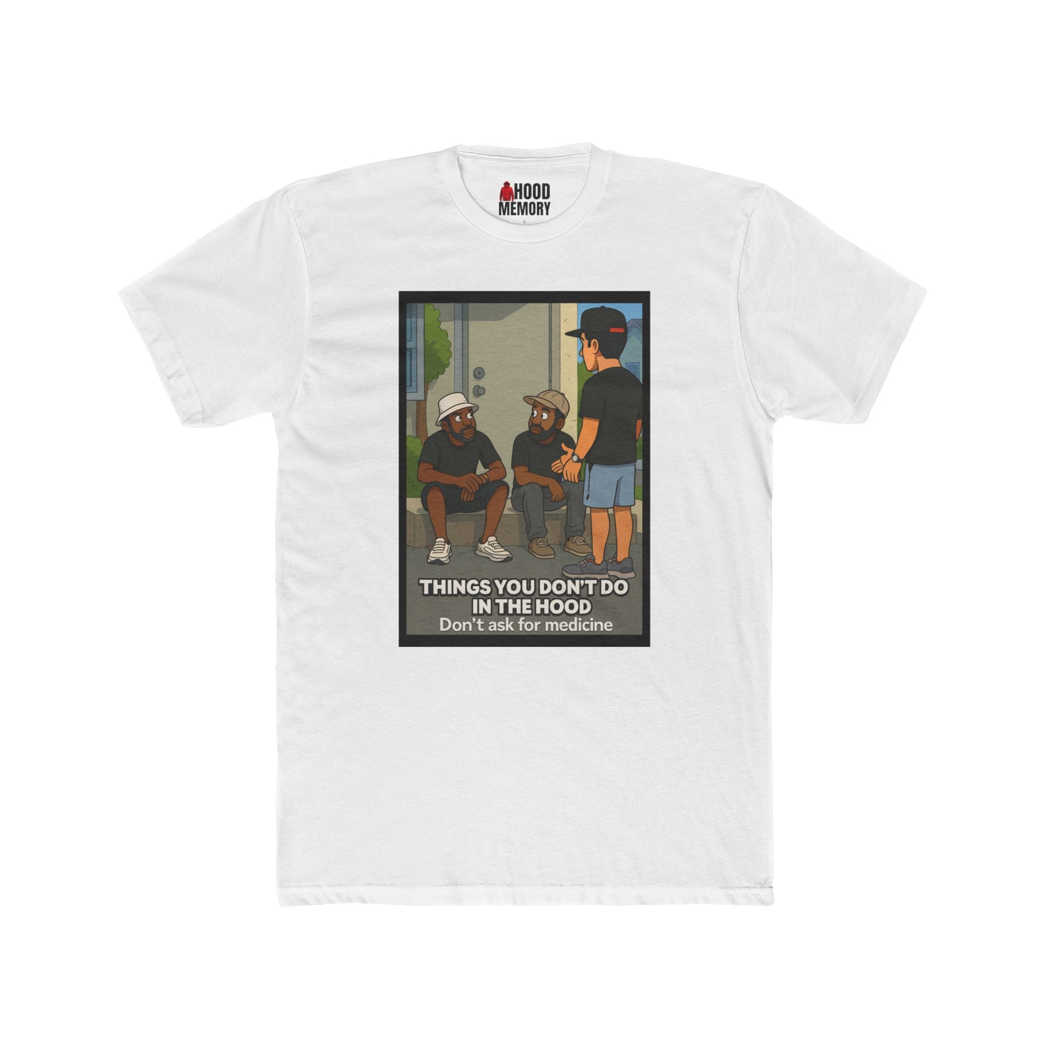 Humorous Unisex Cotton Crew Tee - 'Things You Don't Do in the Hood'