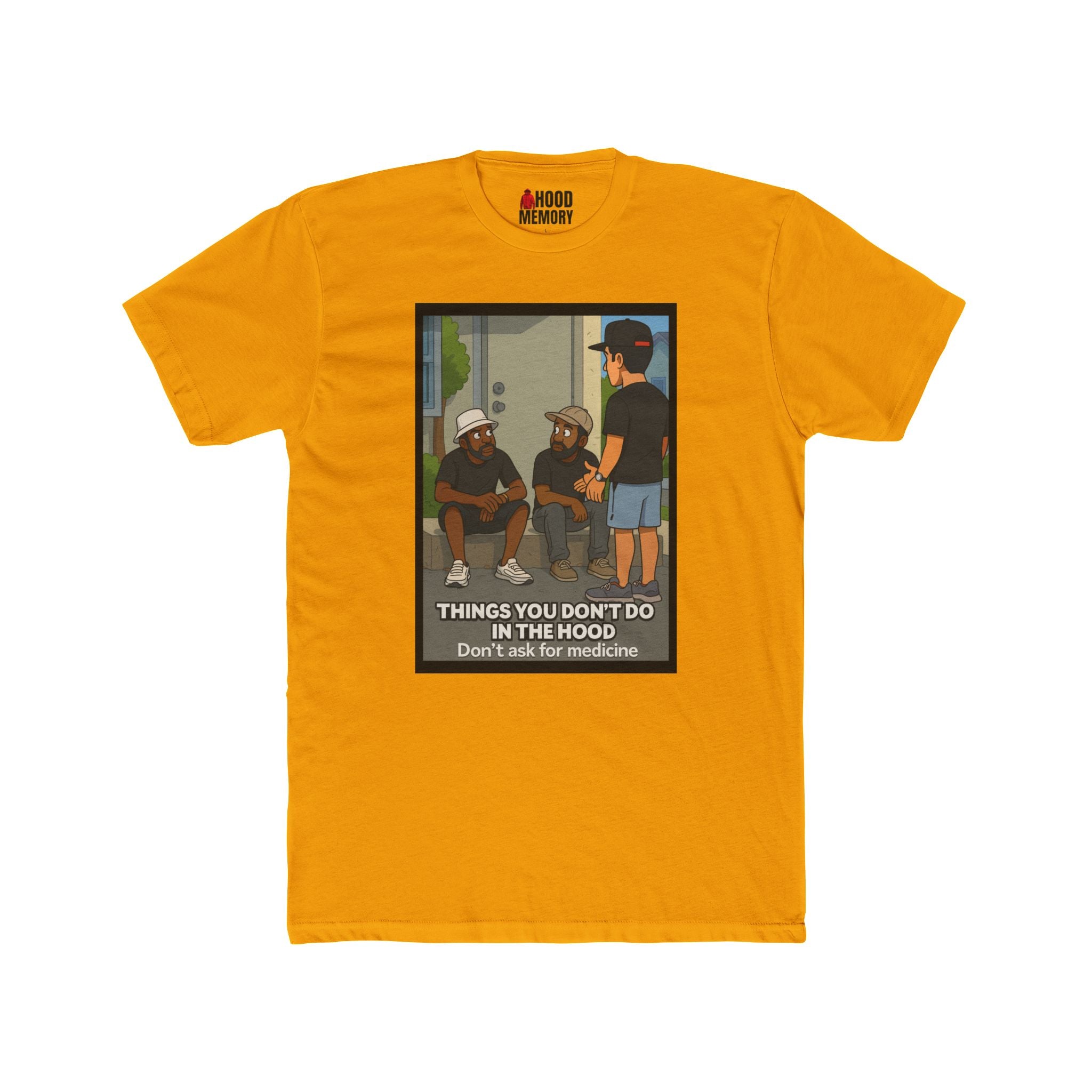 Humorous Unisex Cotton Crew Tee - 'Things You Don't Do in the Hood'