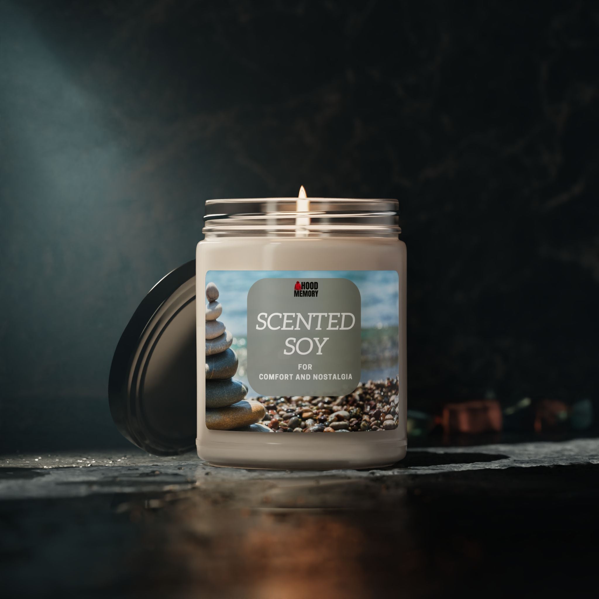 Hood Memory Scented Soy Candle - 9oz Candle for Comfort and Nostalgia