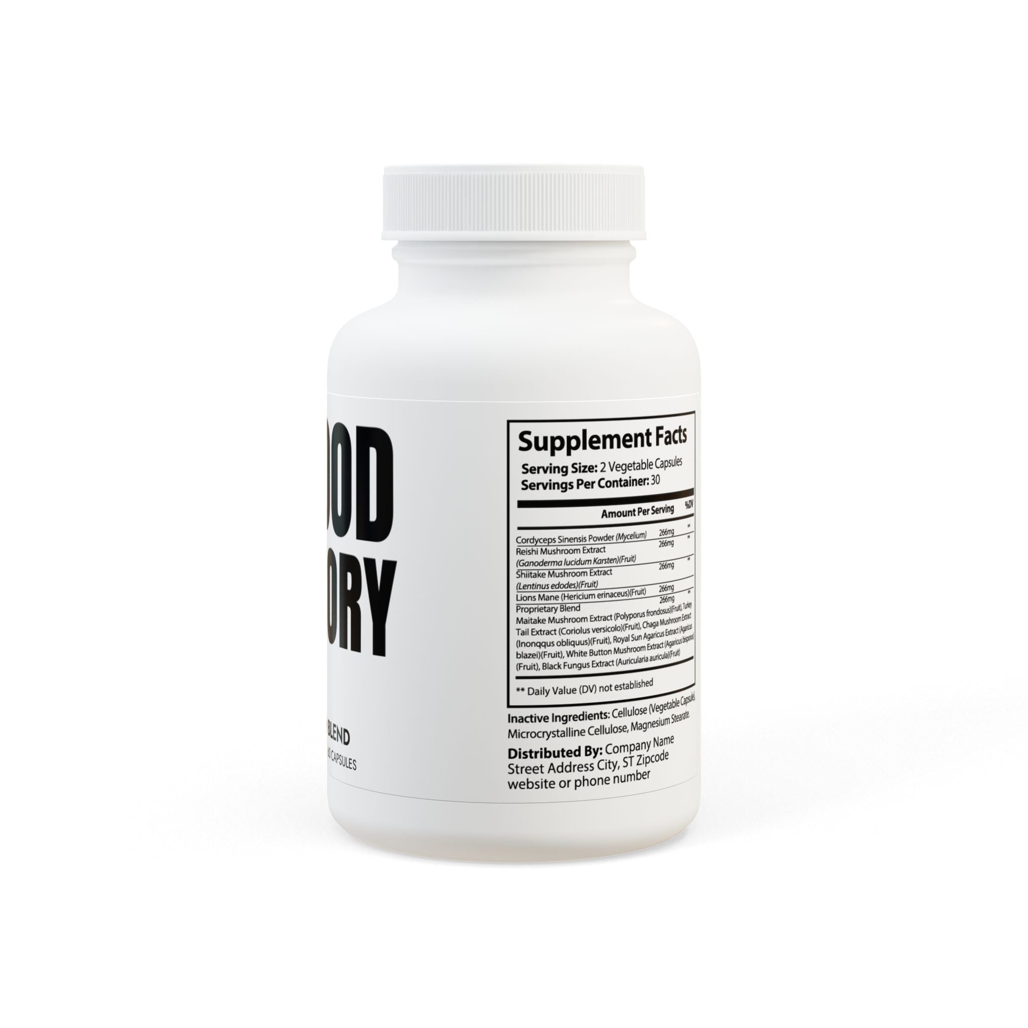 Mushroom Blend Supplement (60 Capsules)