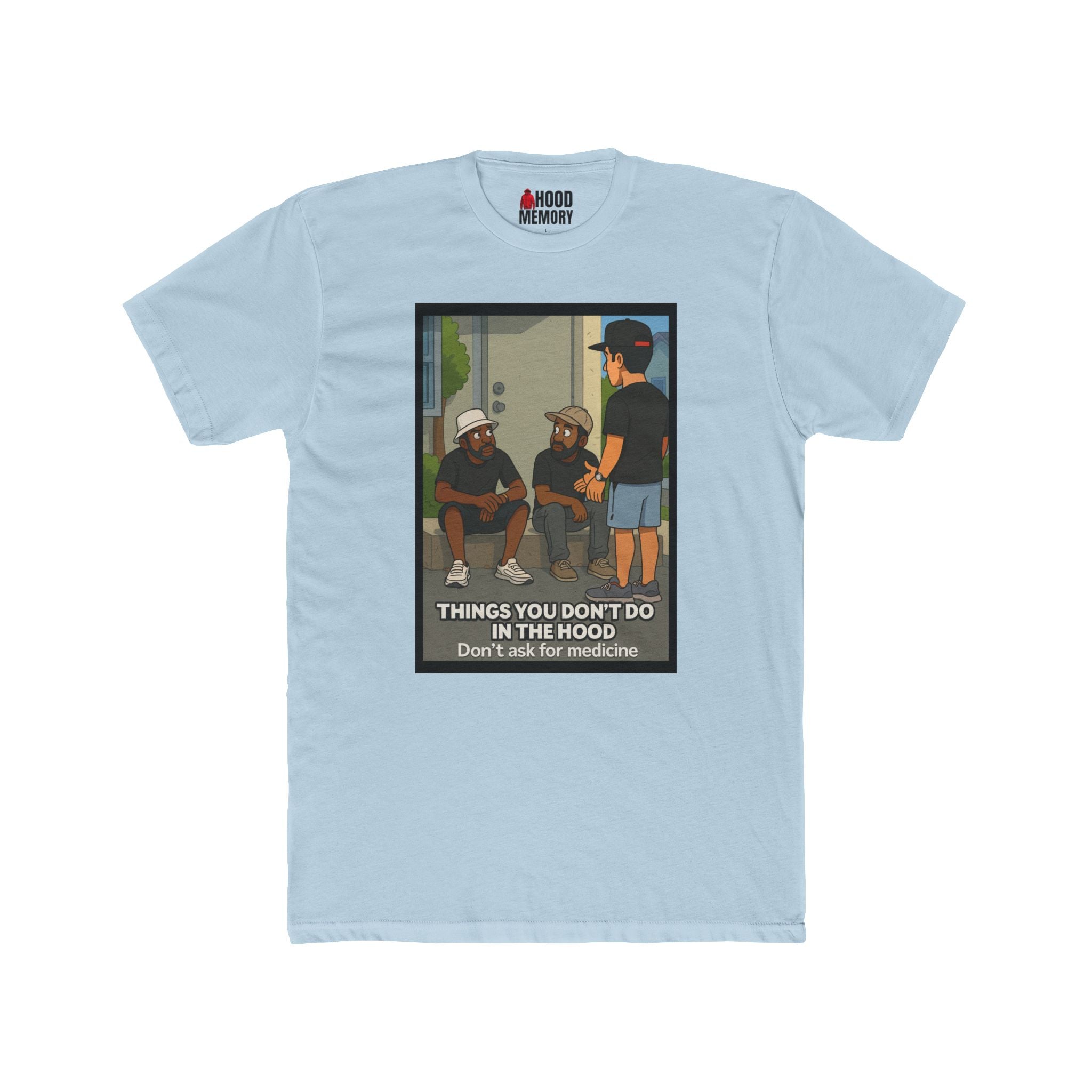 Humorous Unisex Cotton Crew Tee - 'Things You Don't Do in the Hood'