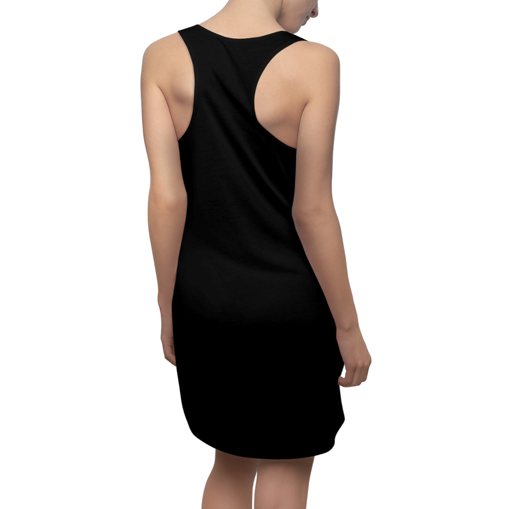 Hood Memory Racerback Dress Black