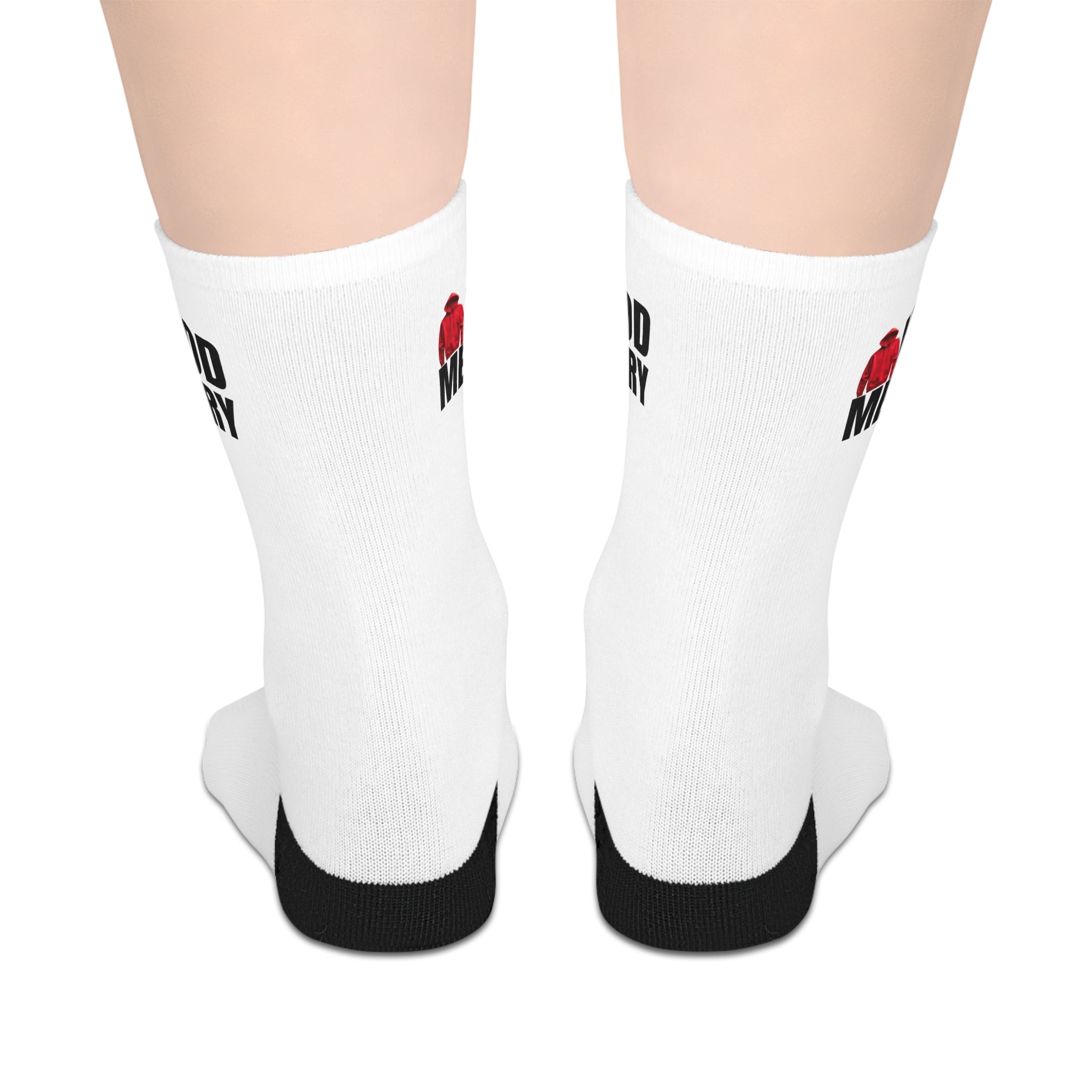 Modern mid-length Sock White