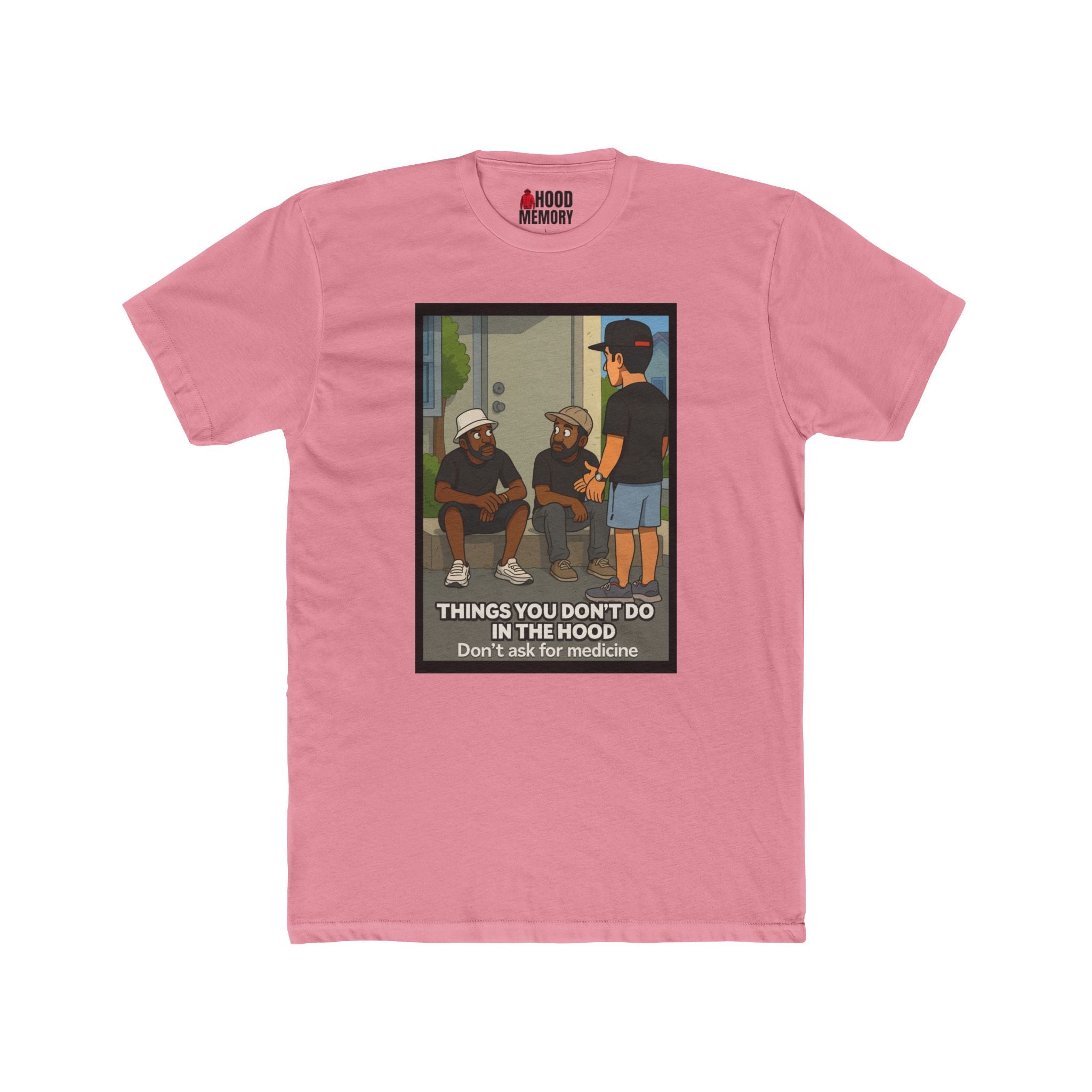 Humorous Unisex Cotton Crew Tee - 'Things You Don't Do in the Hood'